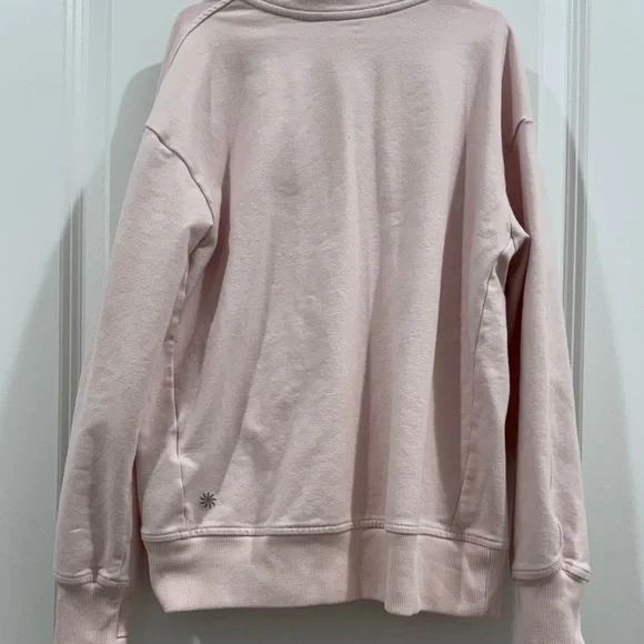 Athleta Blush Pink Half-Zip Hoodie - Picture 7 of 9